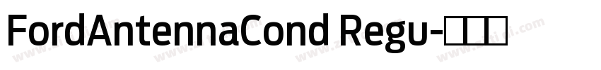 FordAntennaCond Regu字体转换